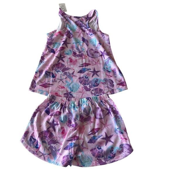 Girl's Mermaid 2pc Pajama Set-The Children's Place 5/6 *NWT - Picture 4 of 4